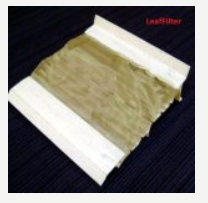 LeafFilter section, as photographed for NCR's review